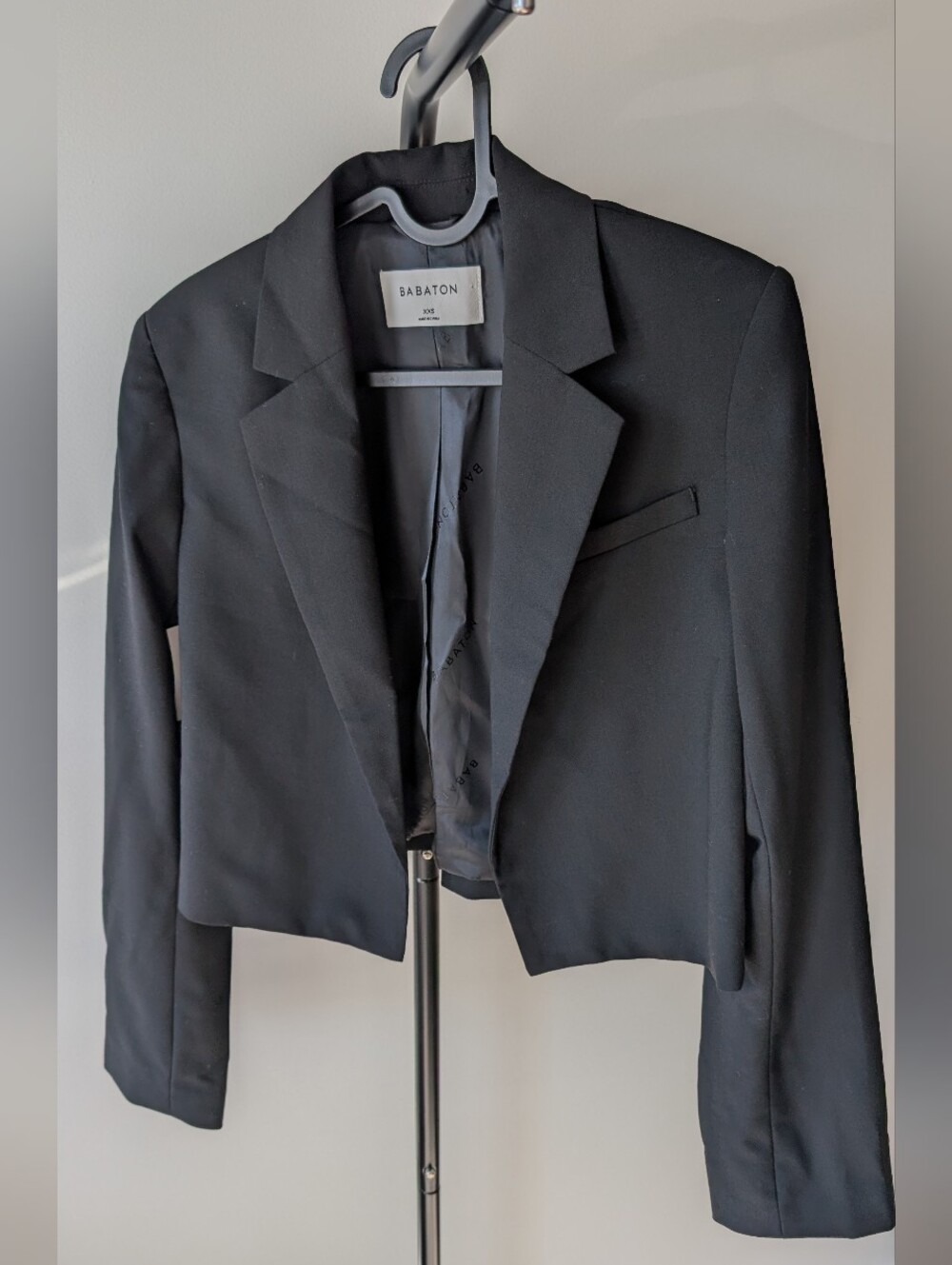 Babaton Everett Blazer Cropped Black XXS